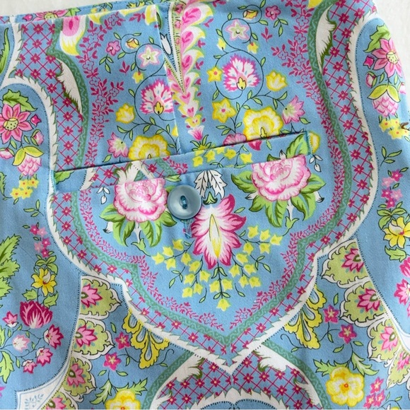 EP Pro Golf Skort Vintage Bridgerton Style Floral Print Mini Skort 10 Large - Picture 7 of 13